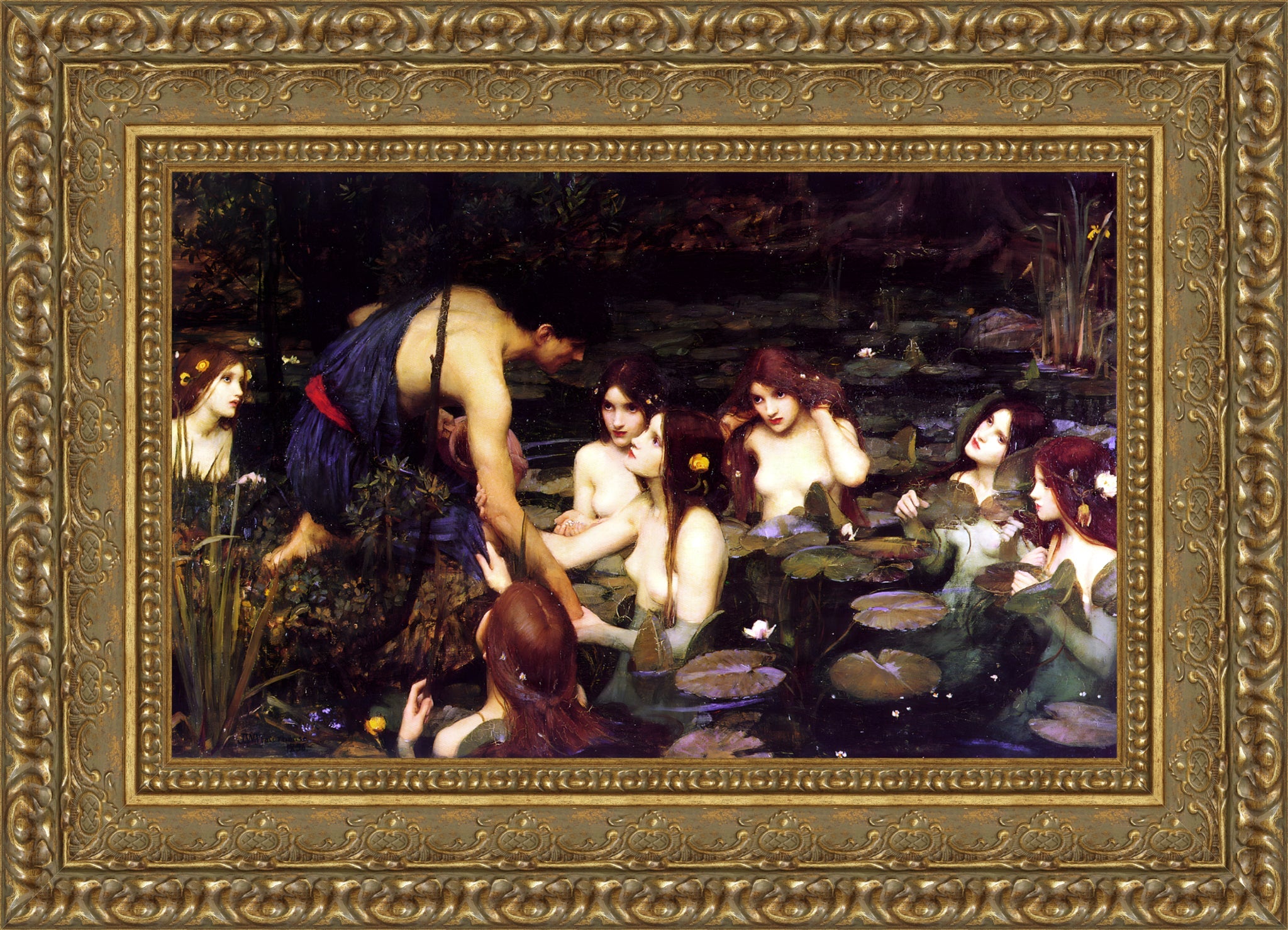 Hylas And The Nymphs