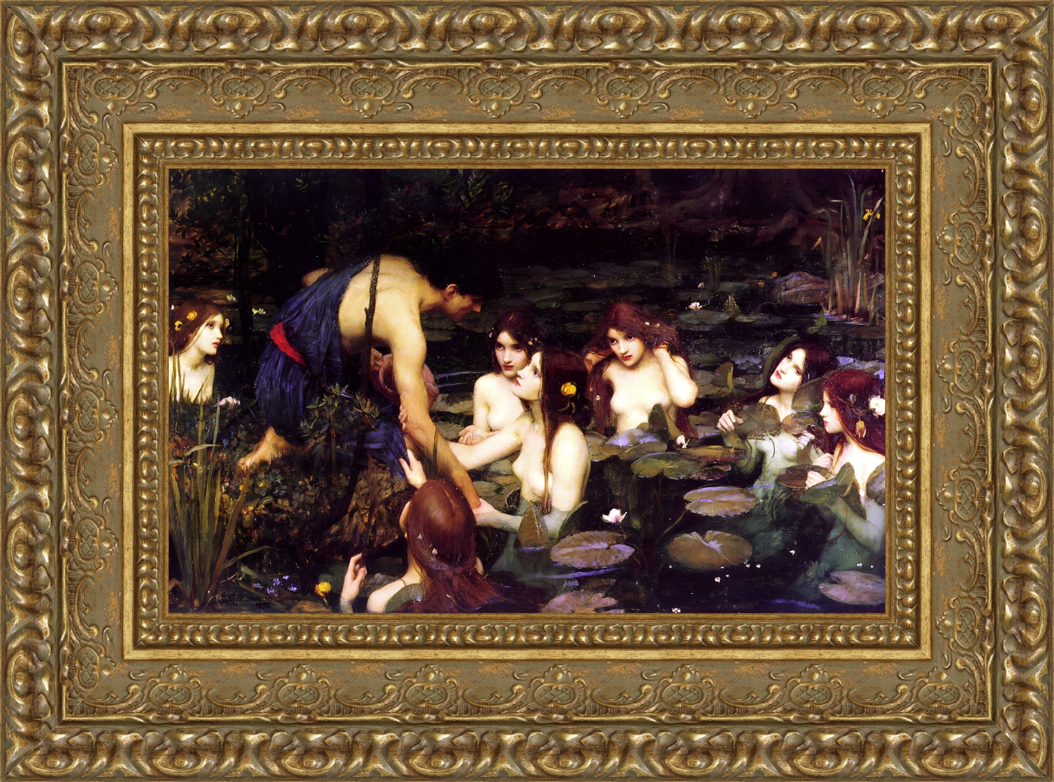 Hylas And The Nymphs