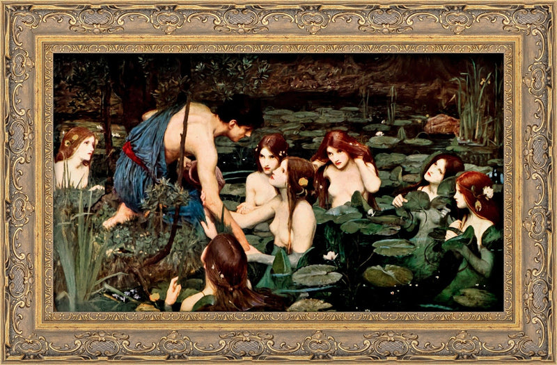 Hylas and the Nymphs – John William Waterhouse, 1896