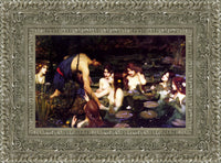 Silver frame