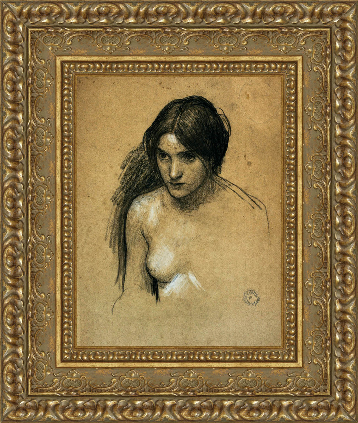 Hylas And The Nymphs Study – John William Waterhouse, c. 1896