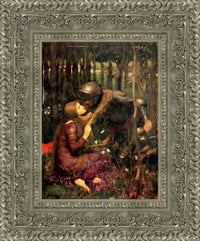 Silver frame