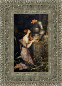 Silver frame