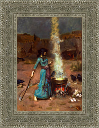 Silver frame