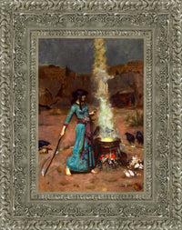 Silver frame