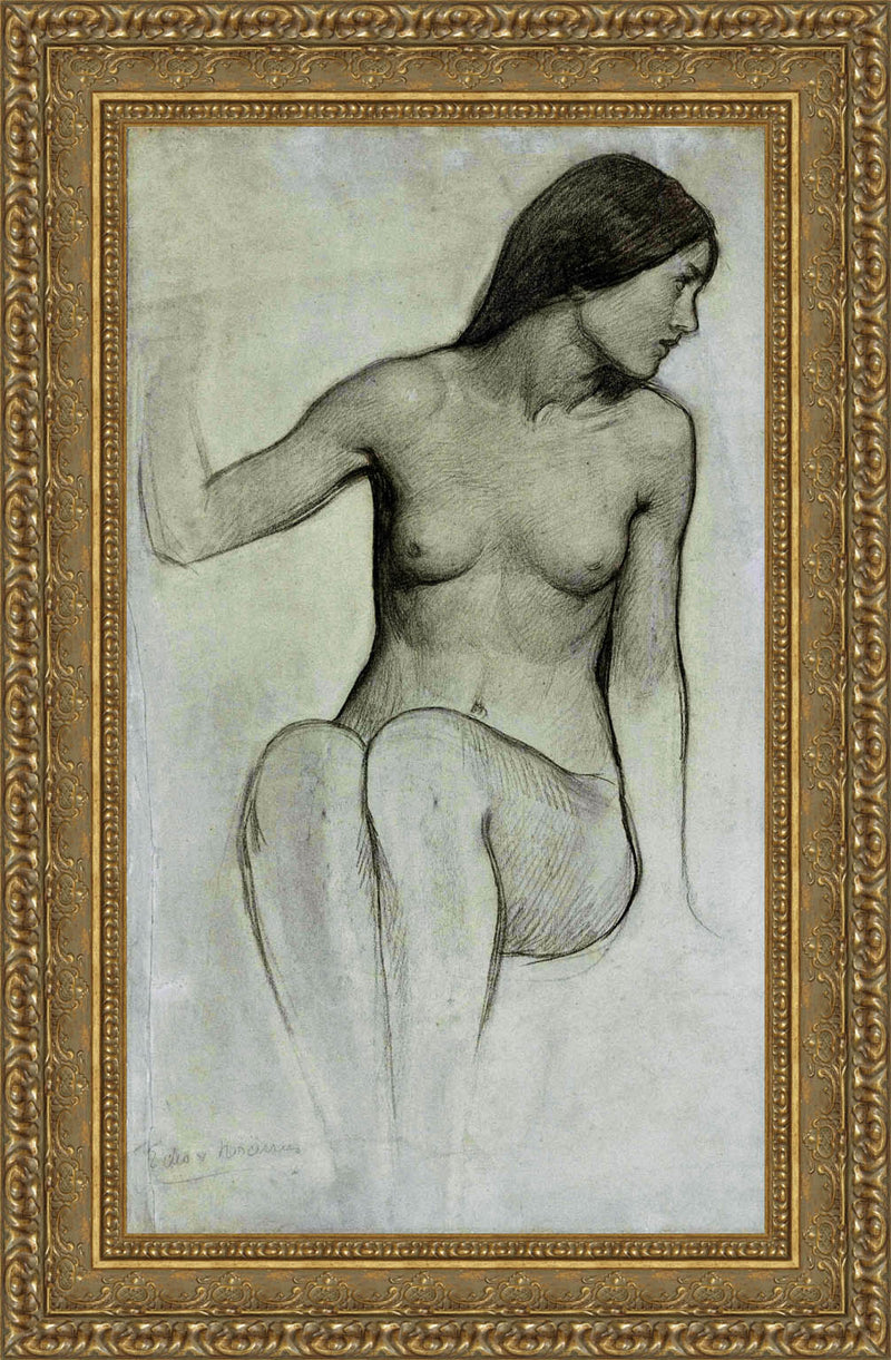 Study Echo – John William Waterhouse, 1903