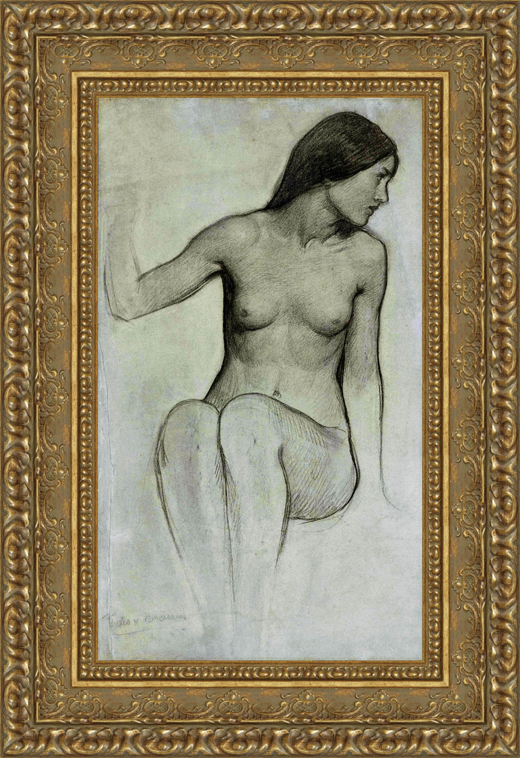 Study Echo – John William Waterhouse, 1903