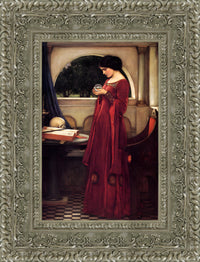Silver frame