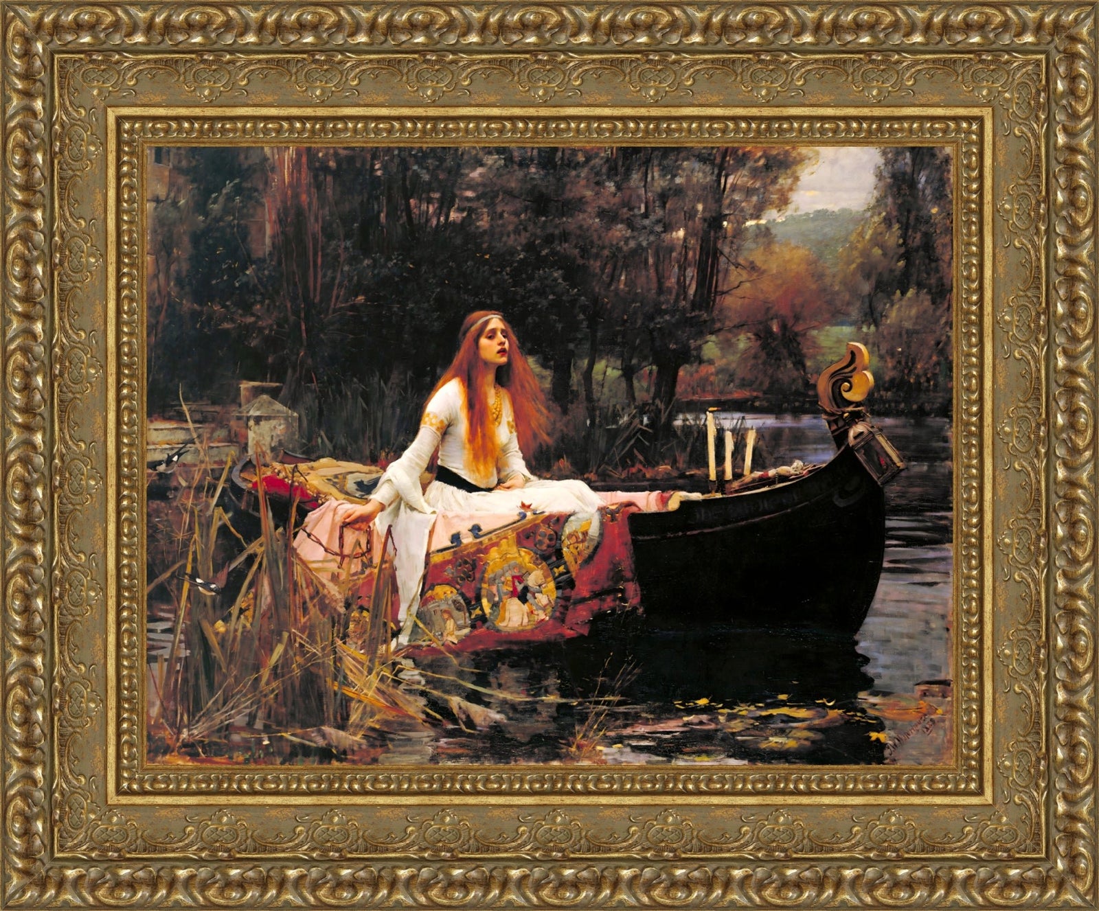 The Lady of Shalott – John William Waterhouse, 1888