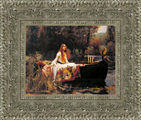 Silver frame