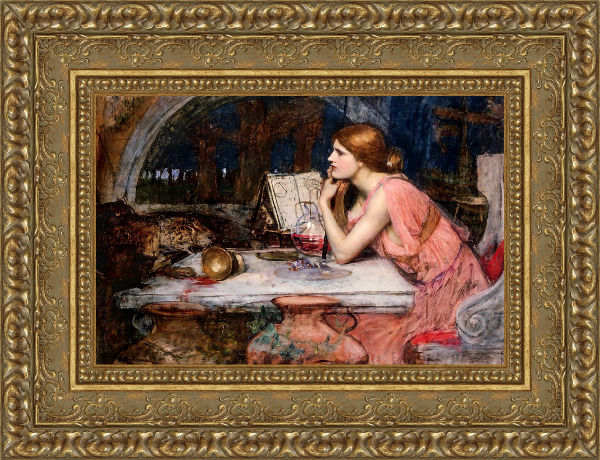 The Sorceress – John William Waterhouse | Giclee Canvas | Canvas
