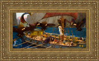 Gold frame
