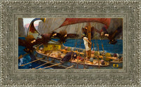 Silver frame