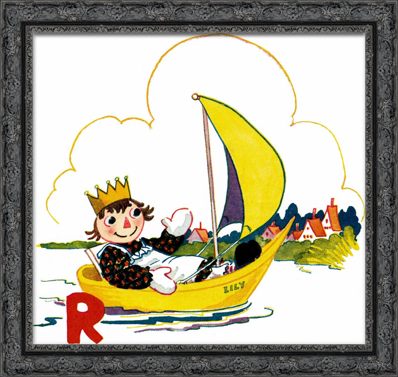 Rag Doll Queen In A Yellow Sailboat - Johnny Gruelle, 1925
