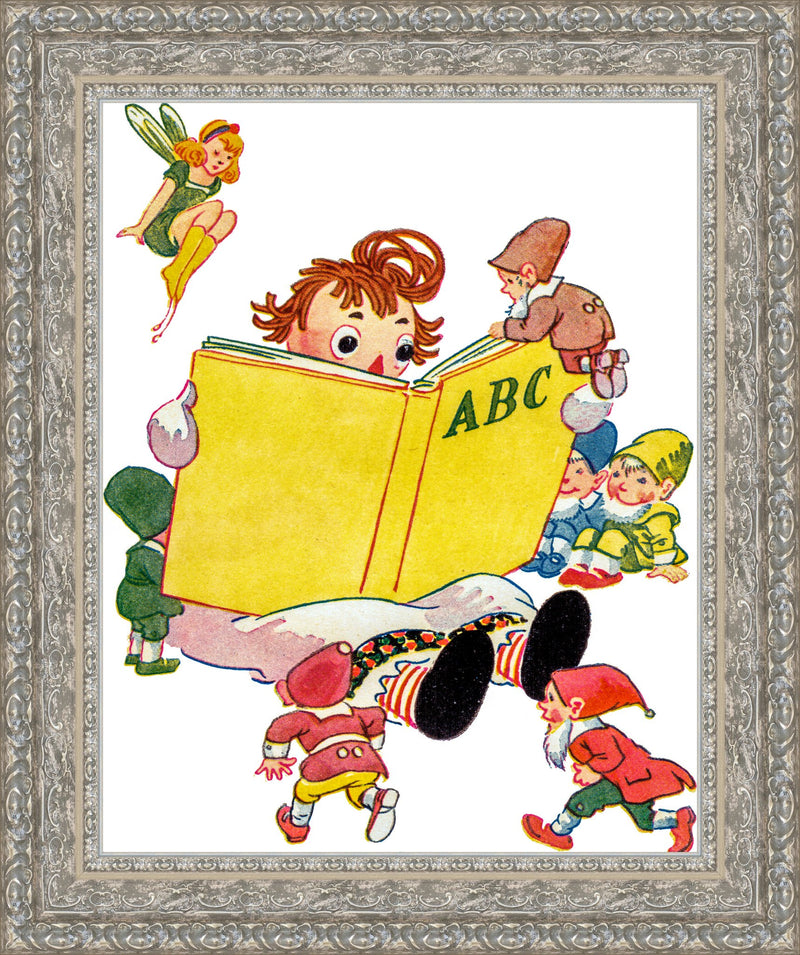 Raggedy Ann Reads Her ABC Book - Johnny Gruelle, 1925