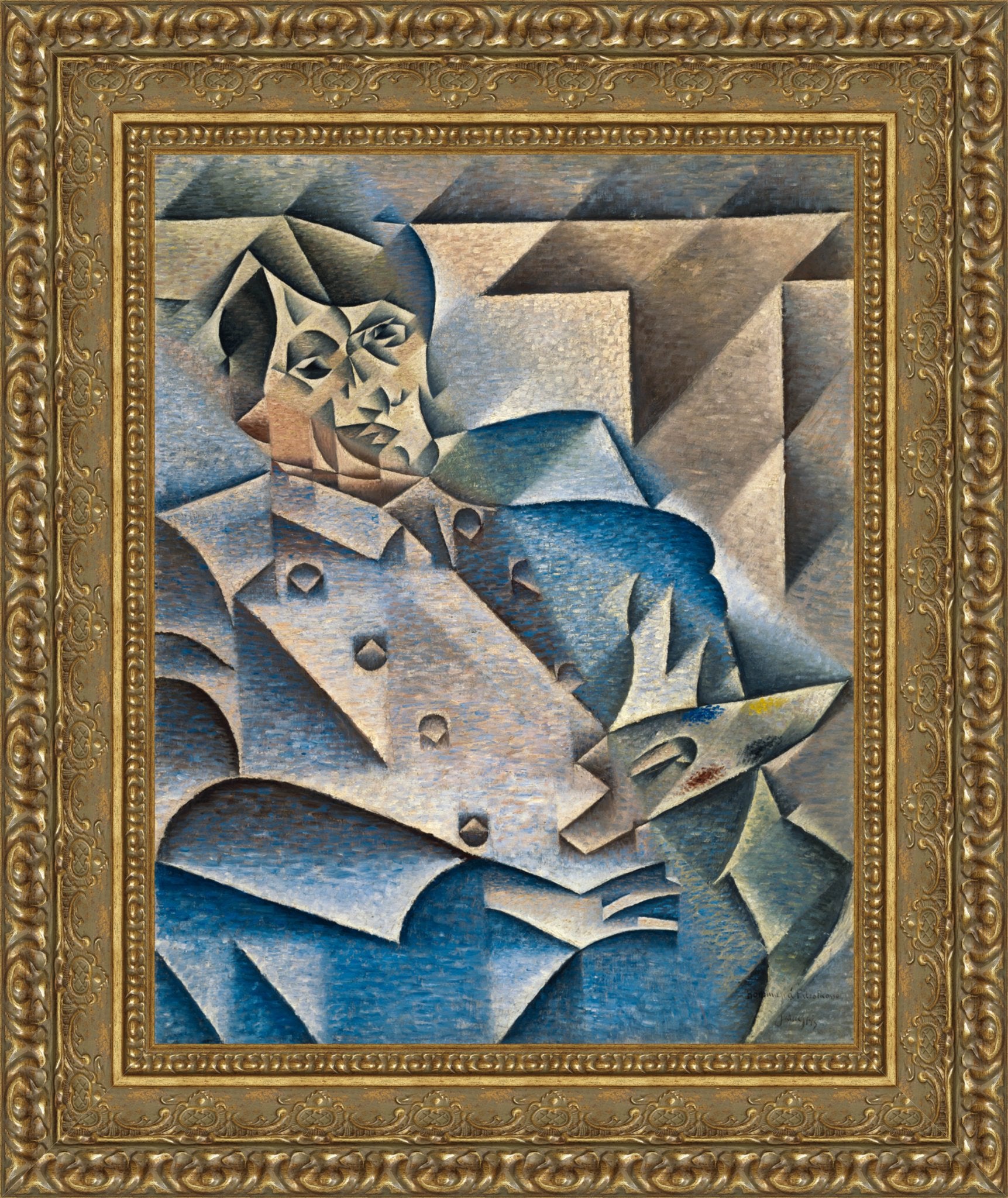 Portrait Of Pablo Picasso – Juan Gris, 1912 - Canvas Classics