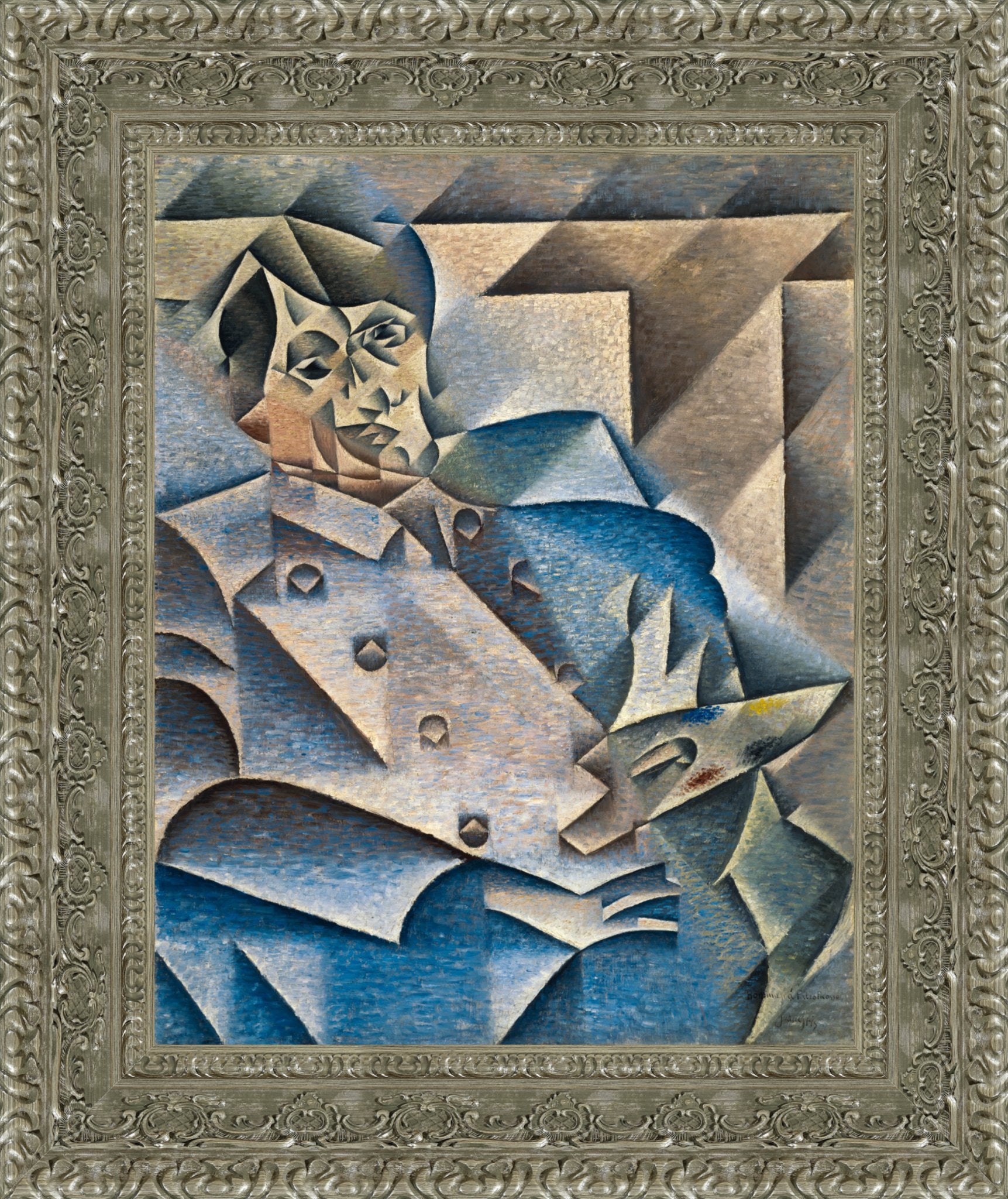 Portrait Of Pablo Picasso – Juan Gris, 1912 - Canvas Classics