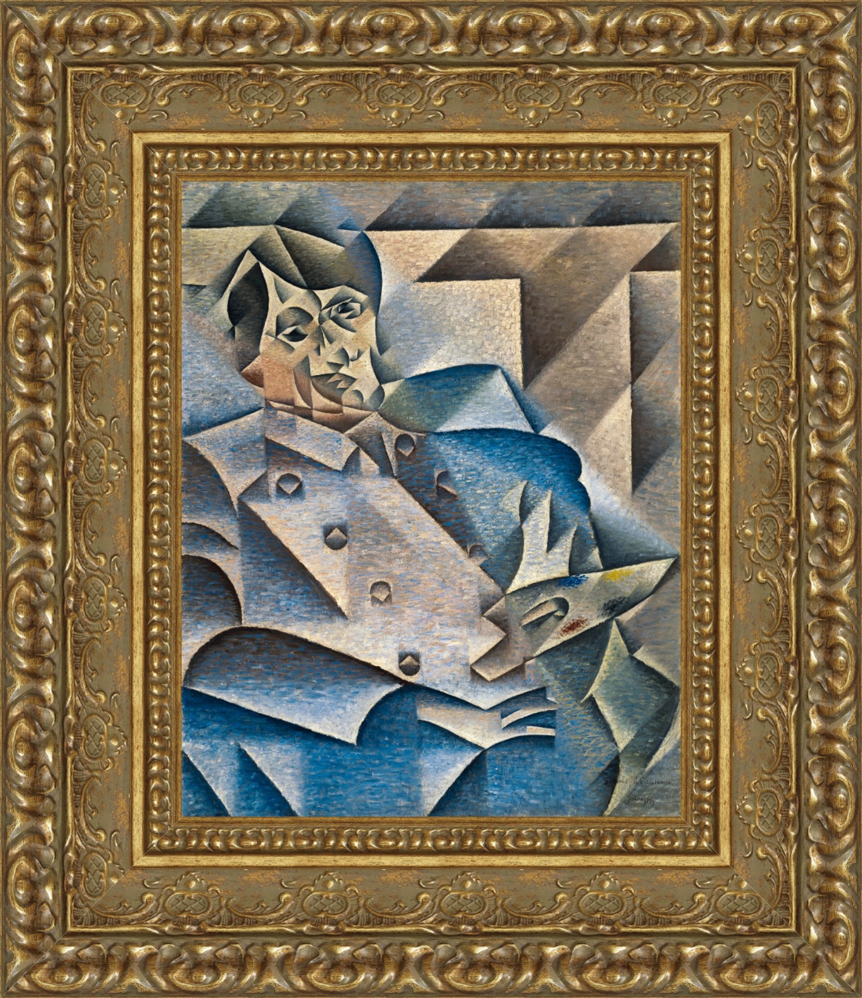 Portrait Of Pablo Picasso – Juan Gris, 1912 - Canvas Classics
