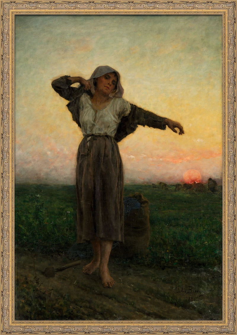The Tired Gleaner – Jules Breton, 1869