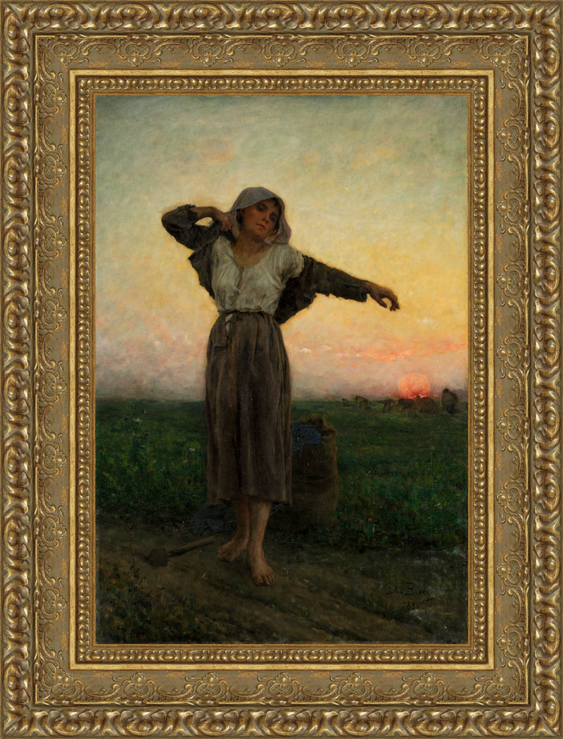 The Tired Gleaner – Jules Breton, 1869