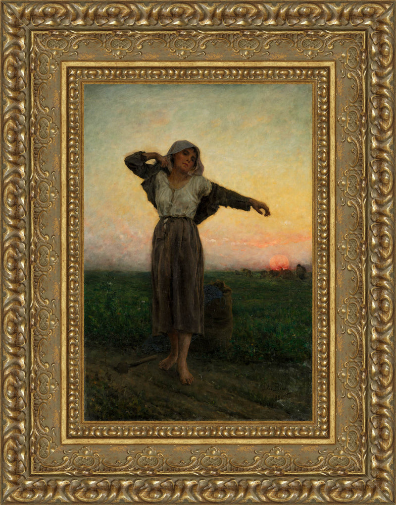 The Tired Gleaner – Jules Breton, 1869