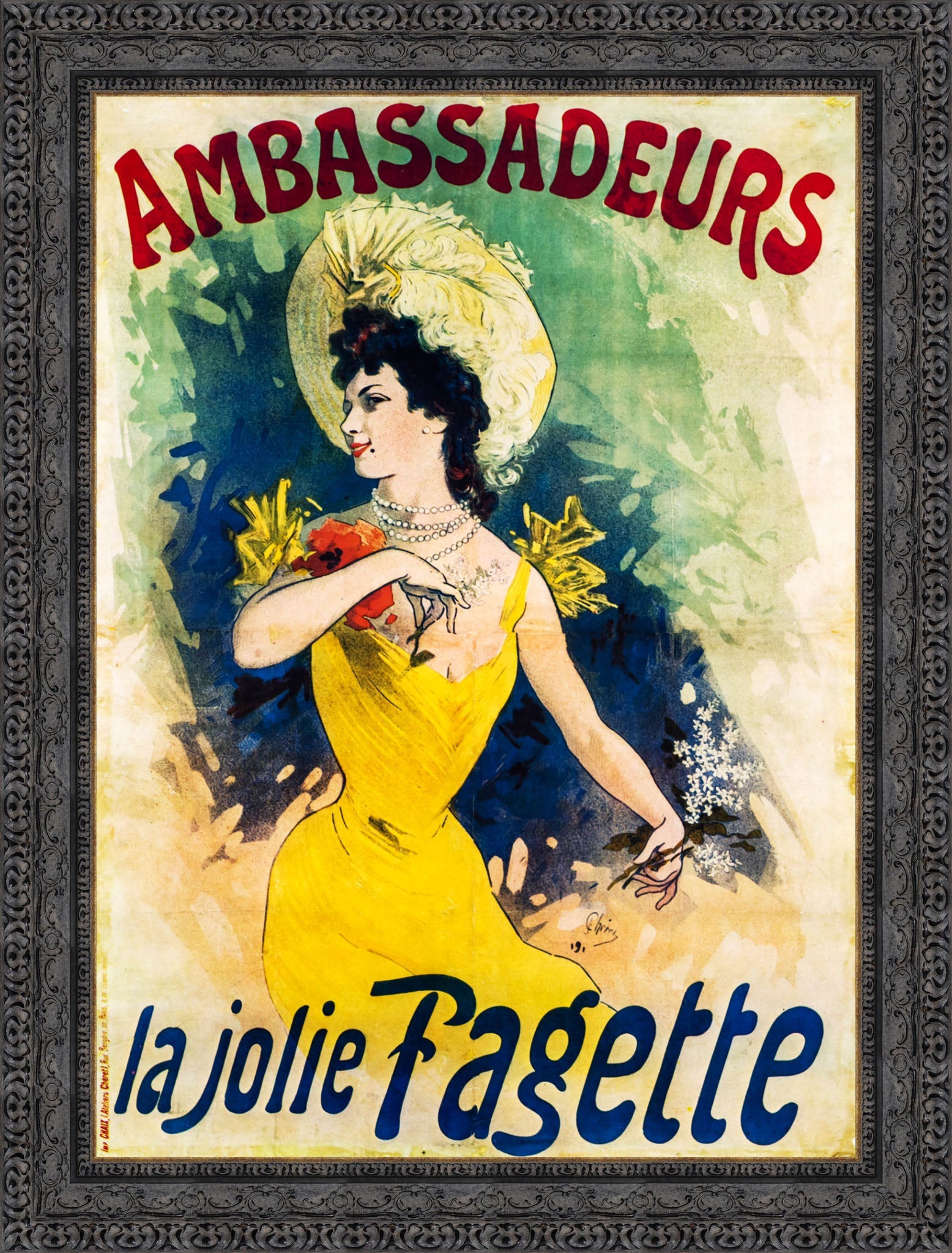 Ambassadeurs La Jolie Fagette 1901 - Canvas Classics