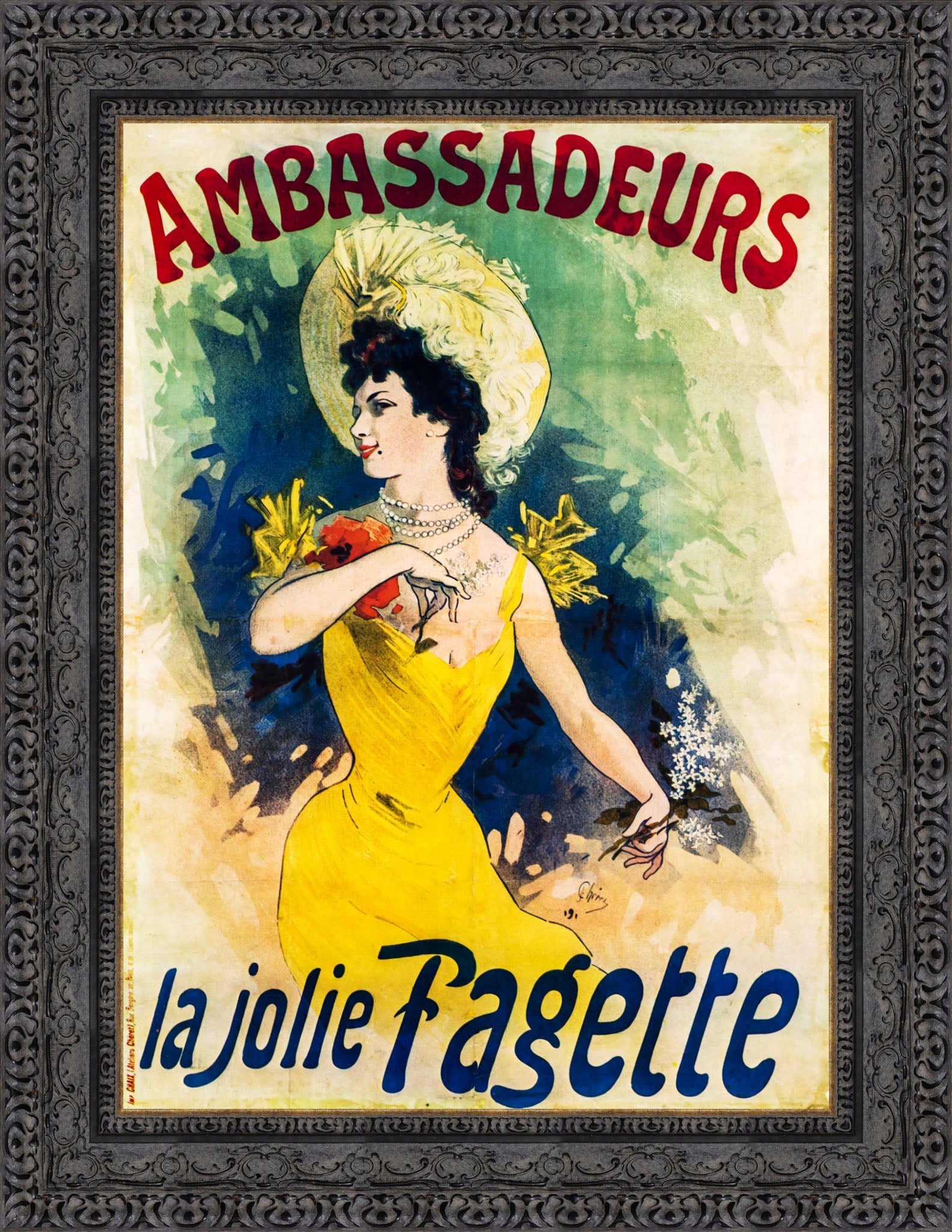 Ambassadeurs La Jolie Fagette 1901 - Canvas Classics