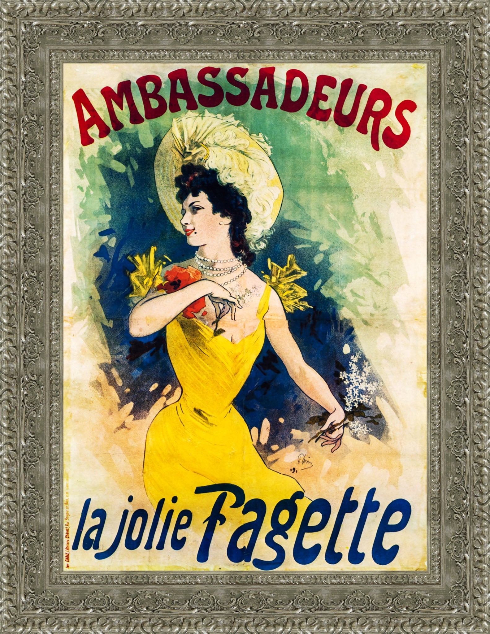 Ambassadeurs La Jolie Fagette 1901 - Canvas Classics
