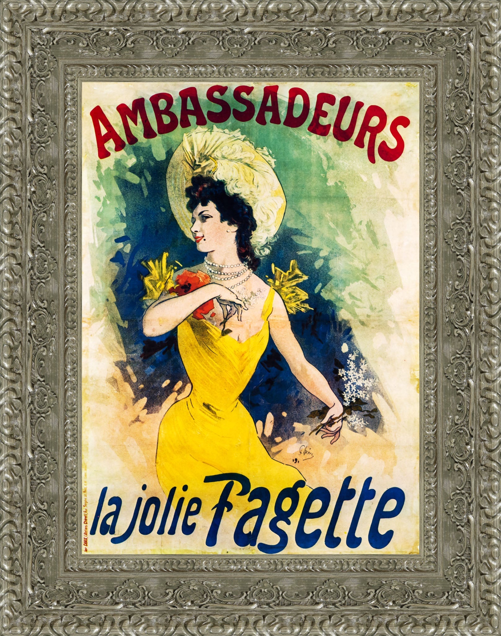 Ambassadeurs La Jolie Fagette 1901 - Canvas Classics
