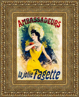Ambassadeurs, La Jolie Fagette – Jules Chéret, 1901