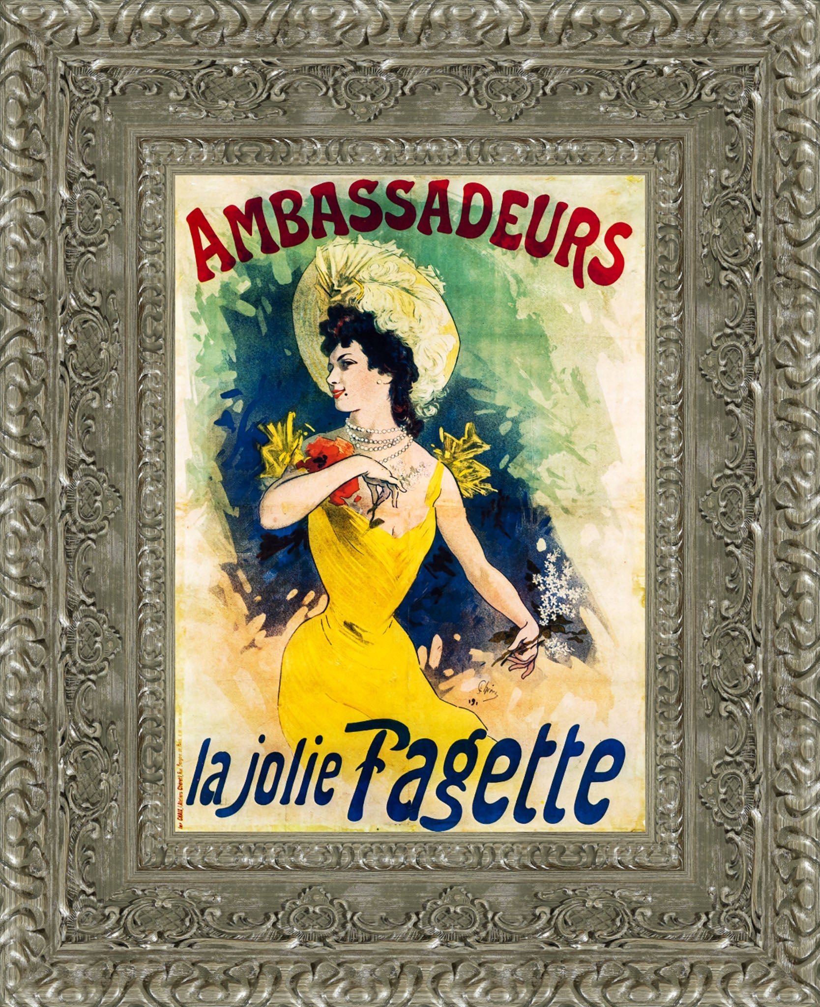 Ambassadeurs La Jolie Fagette 1901 - Canvas Classics