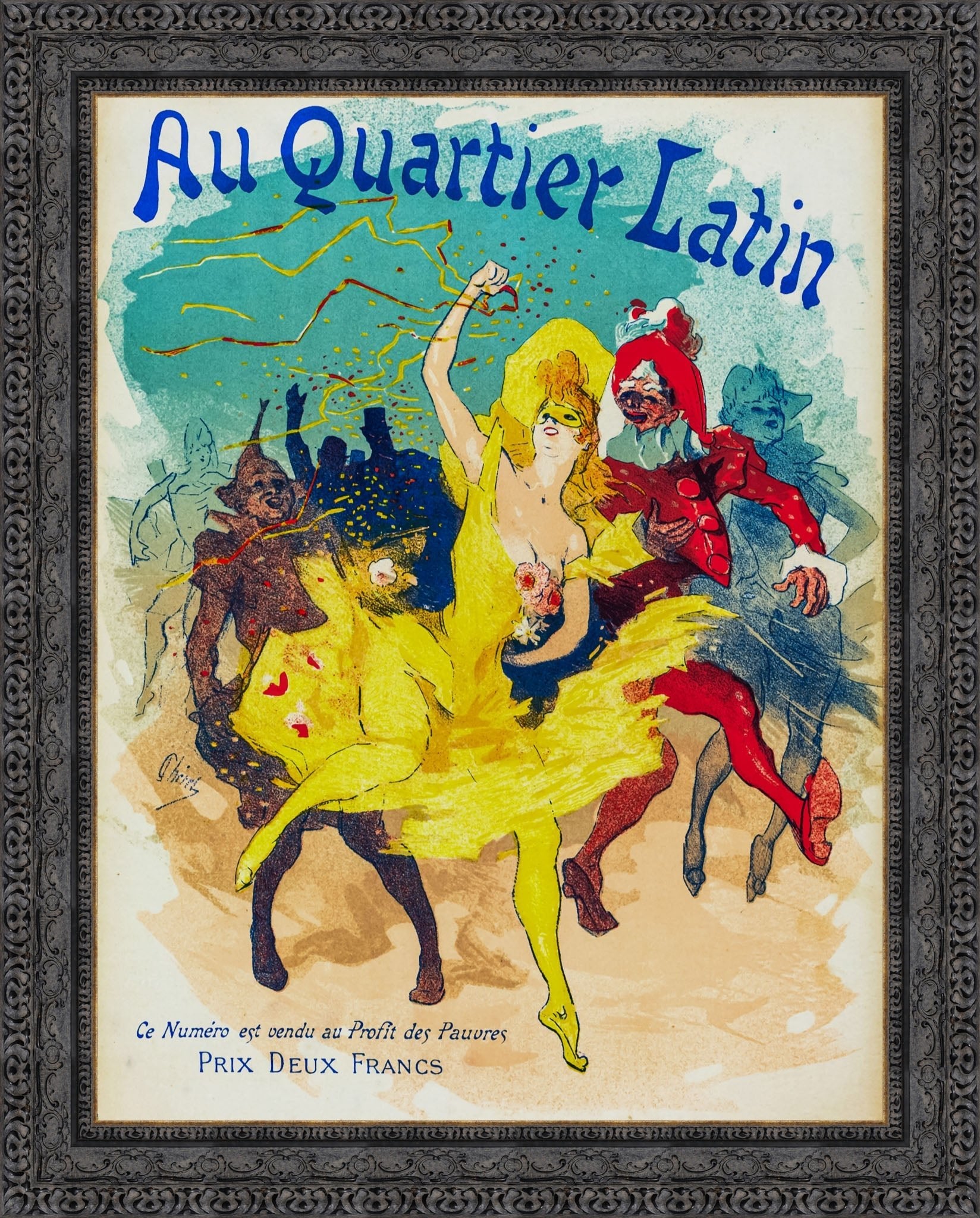 Au Quartier Latin 1894 - Canvas Classics