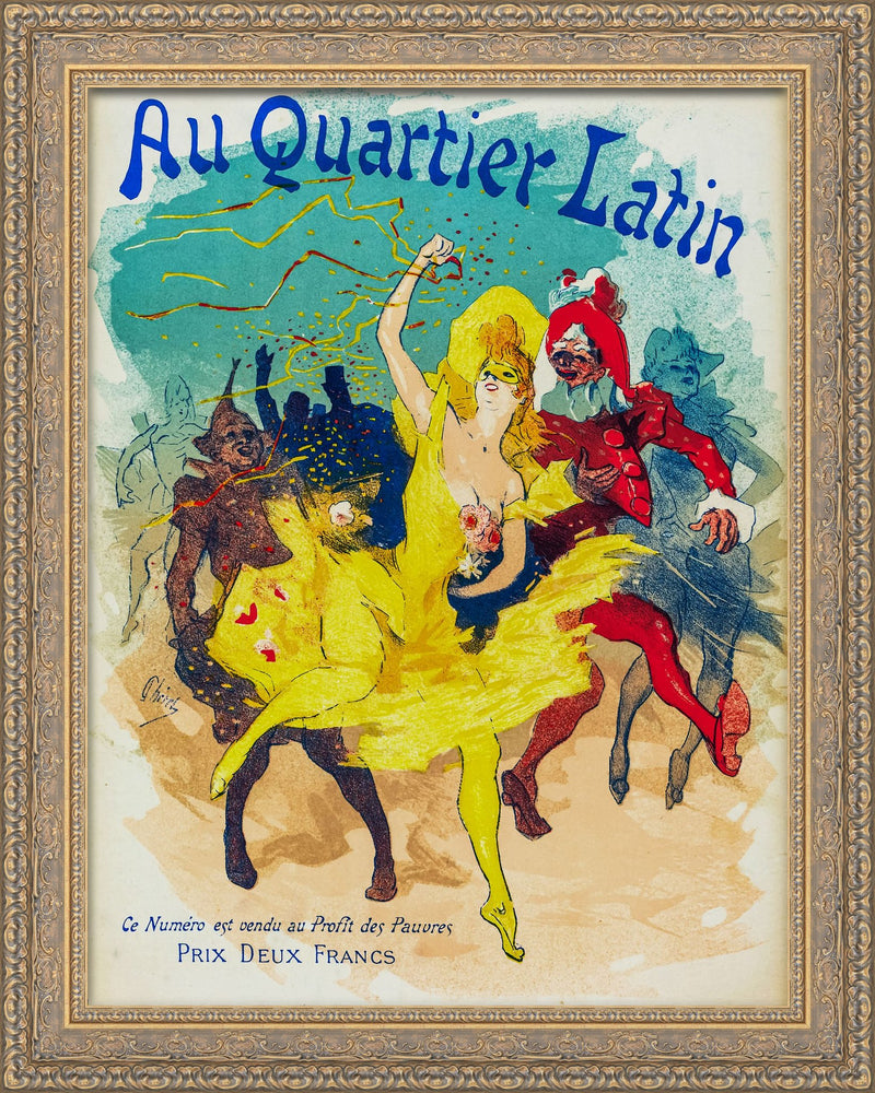 Au Quartier Latin – Jules Chéret, 1894