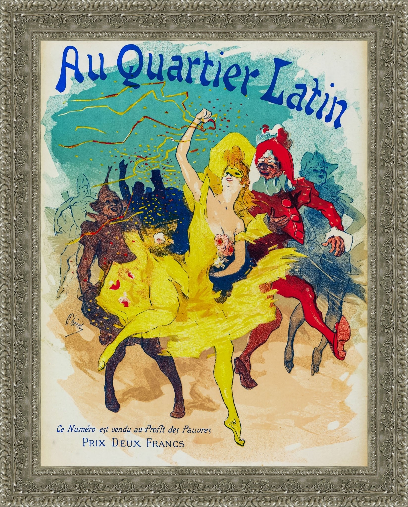 Au Quartier Latin 1894 - Canvas Classics