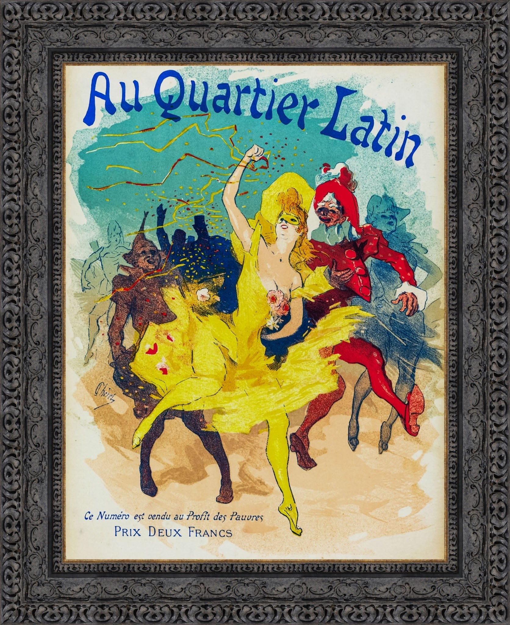 Au Quartier Latin 1894 - Canvas Classics