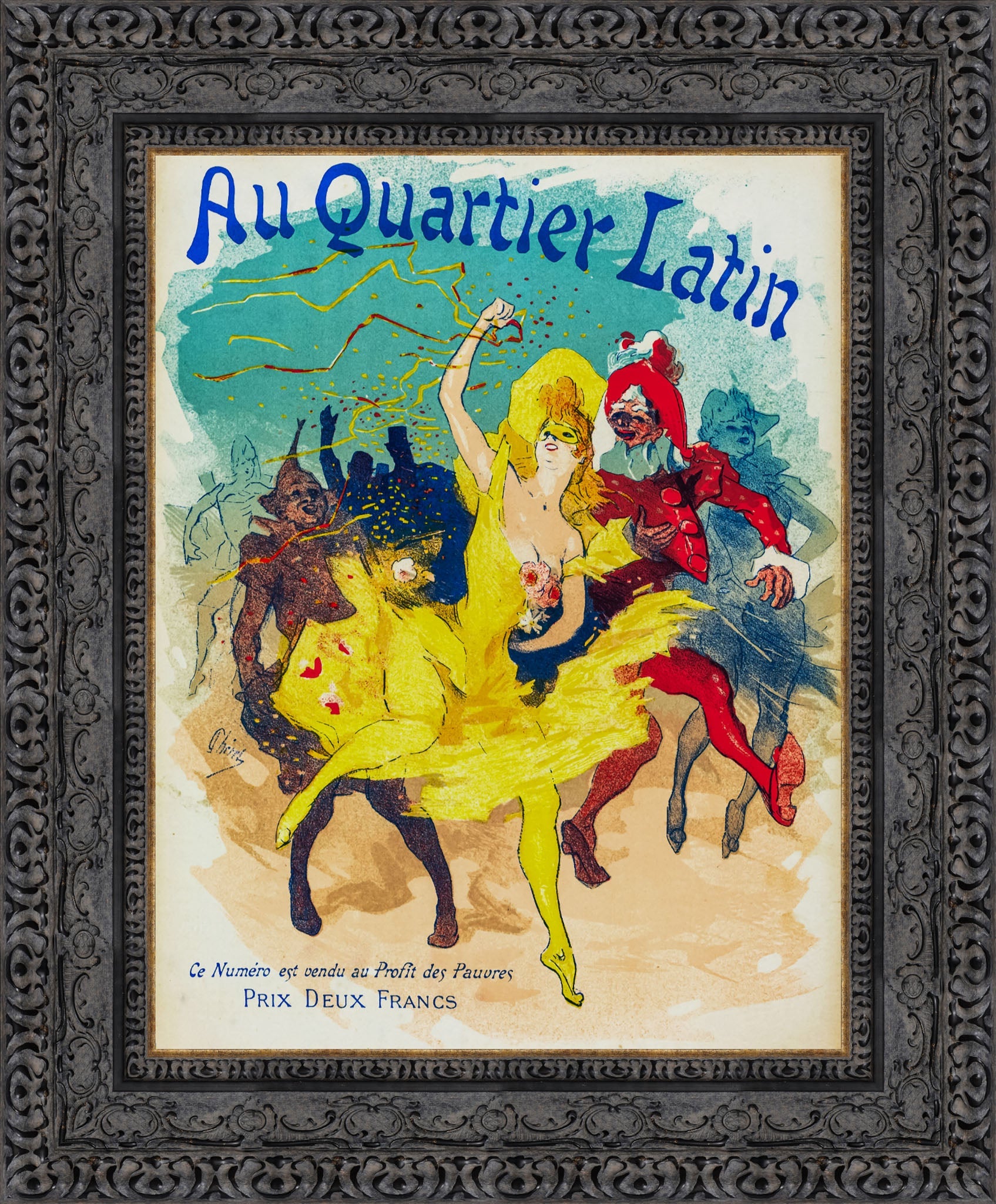 Au Quartier Latin 1894 - Canvas Classics