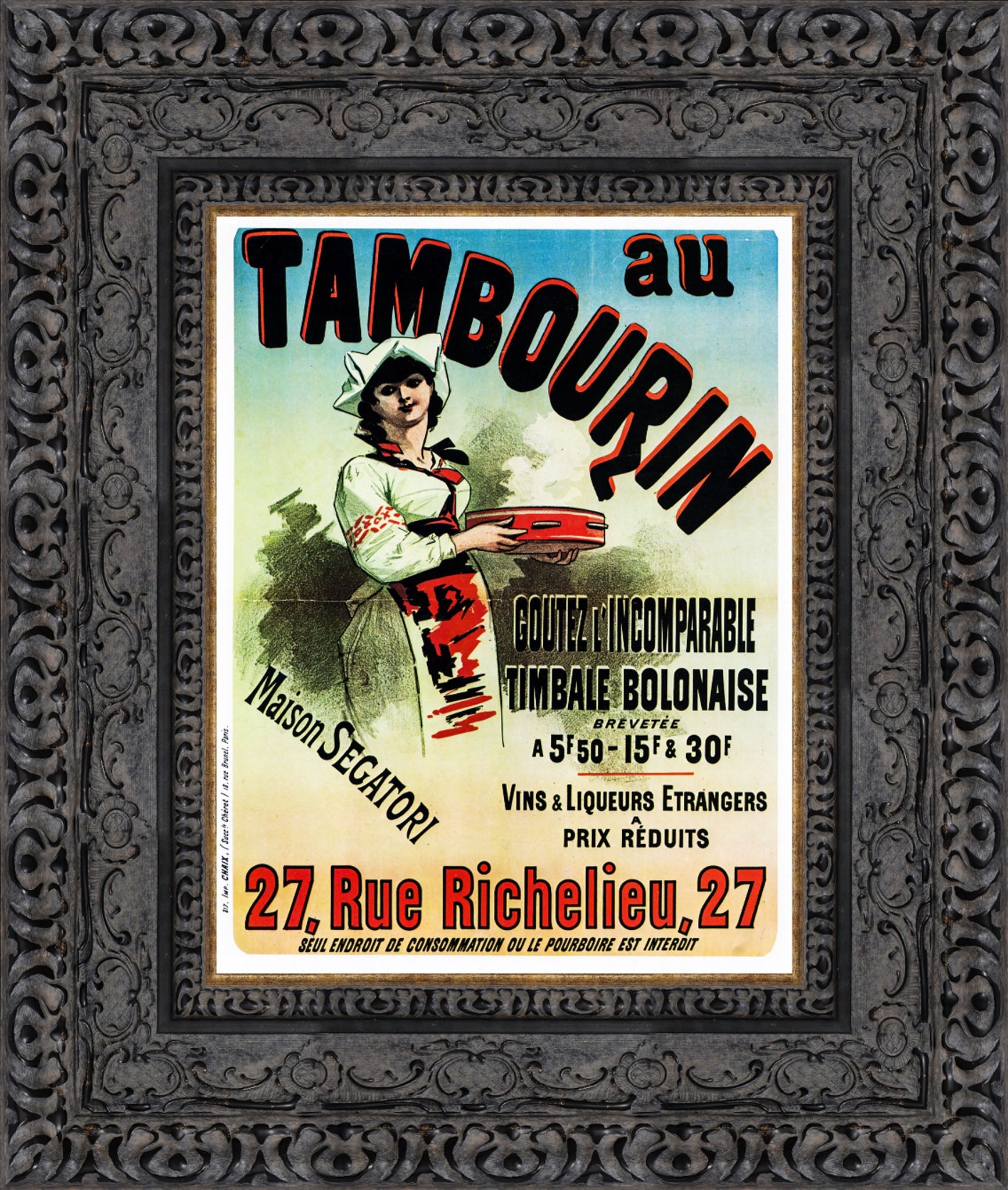 Au Tambouin 1883 - Canvas Classics