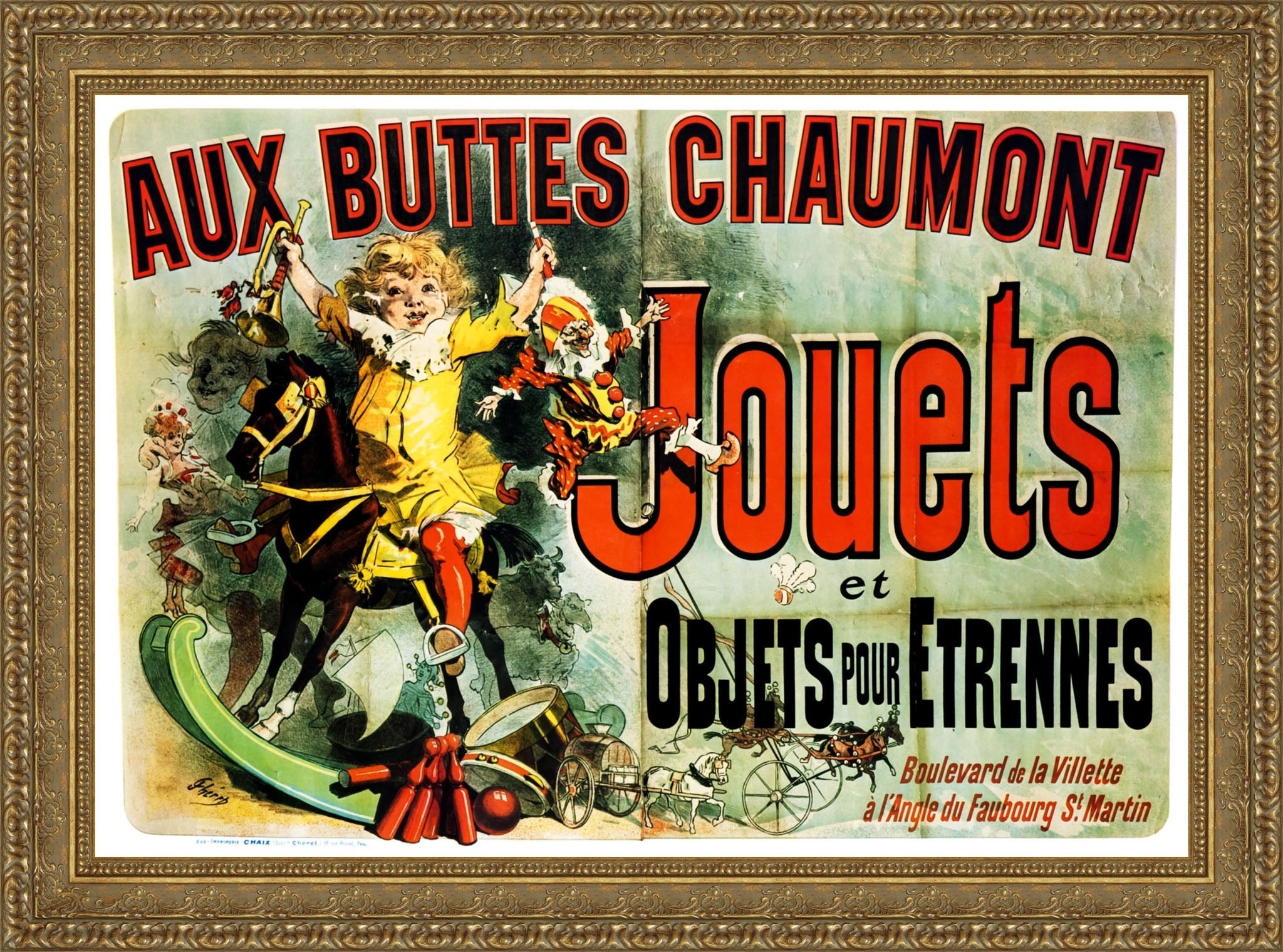 Aux Buttes Chaumont Jouets - Canvas Classics