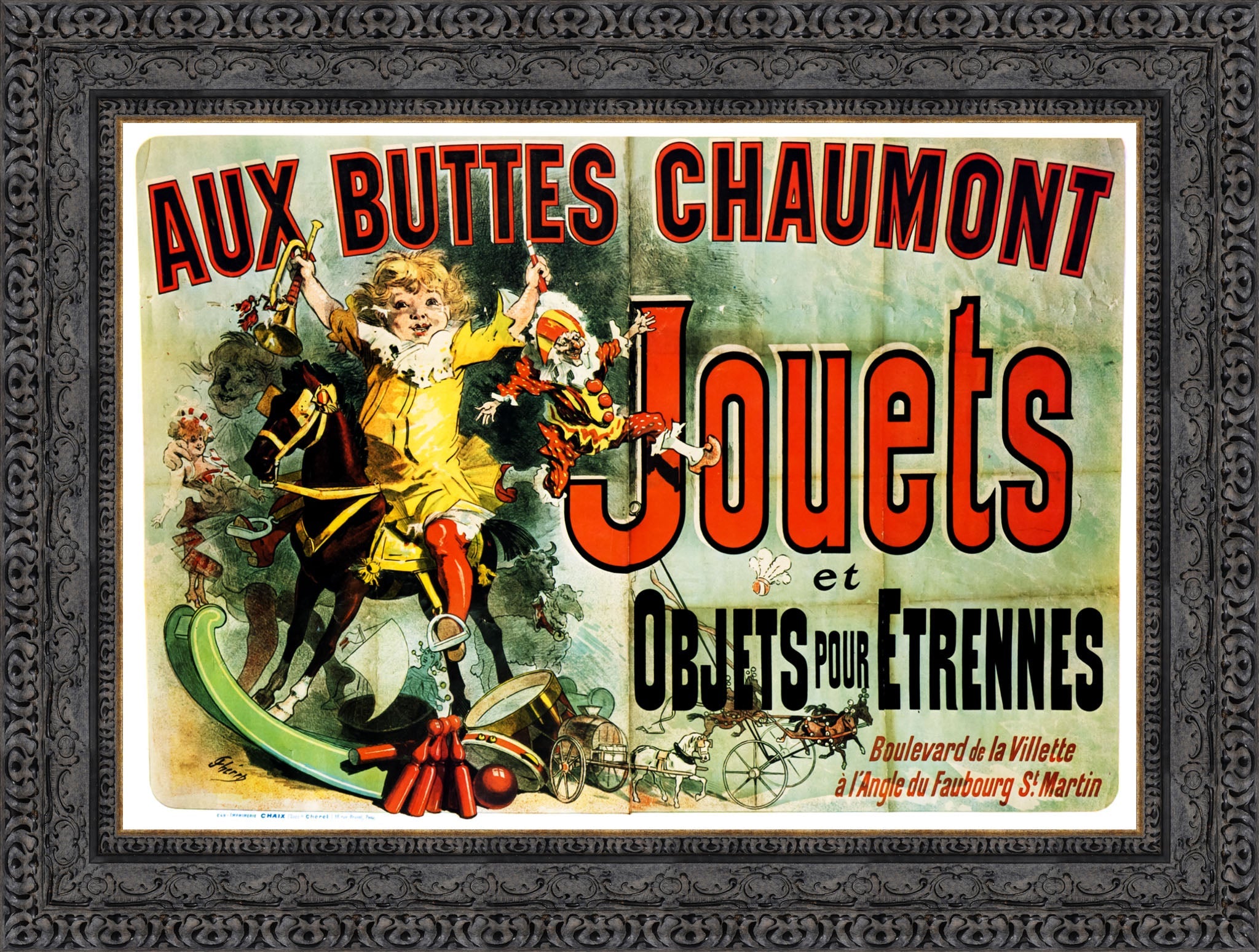 Aux Buttes Chaumont Jouets - Canvas Classics
