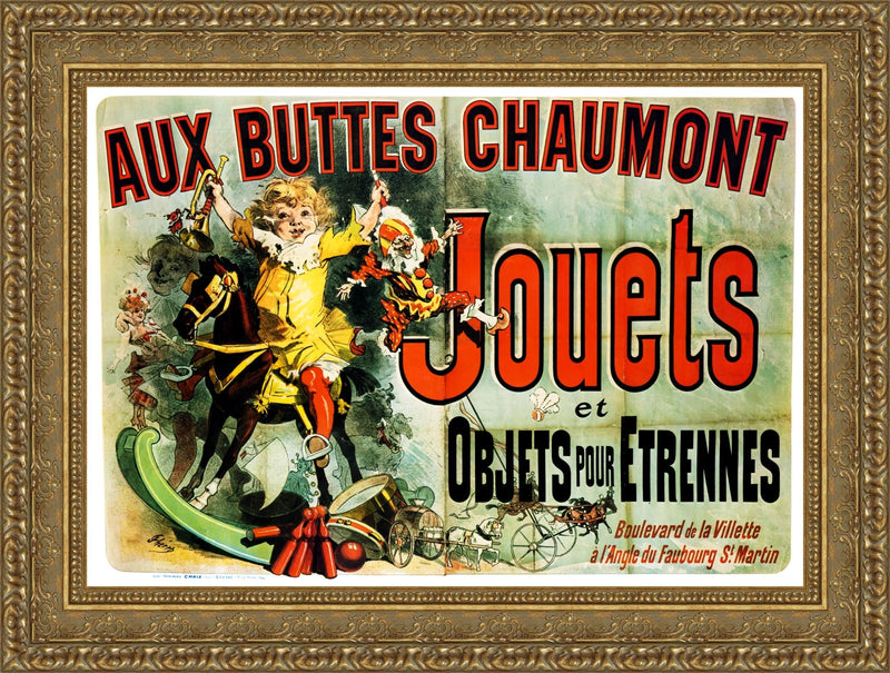 Aux Buttes Chaumont, Jouets – Jules Chéret