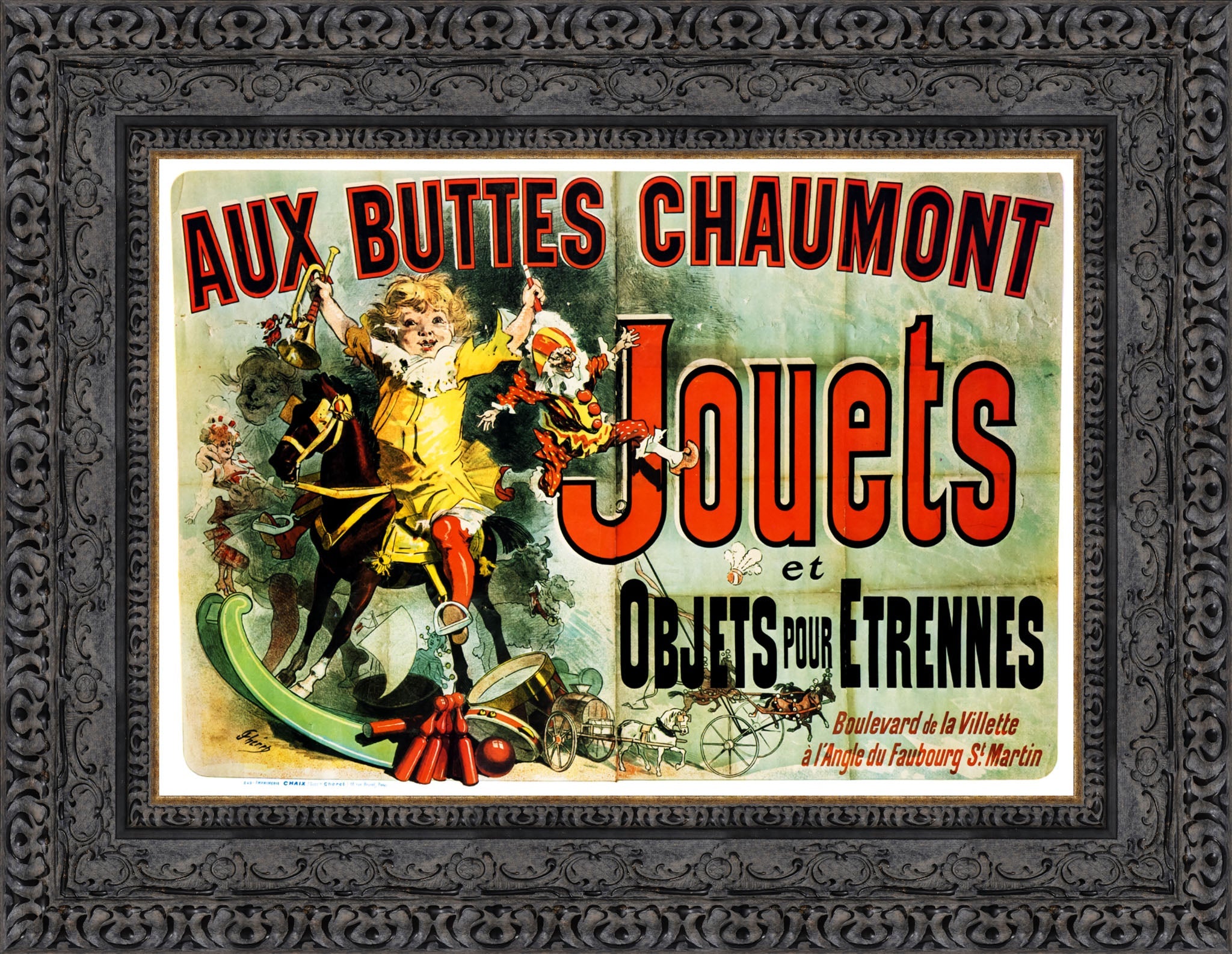 Aux Buttes Chaumont Jouets - Canvas Classics