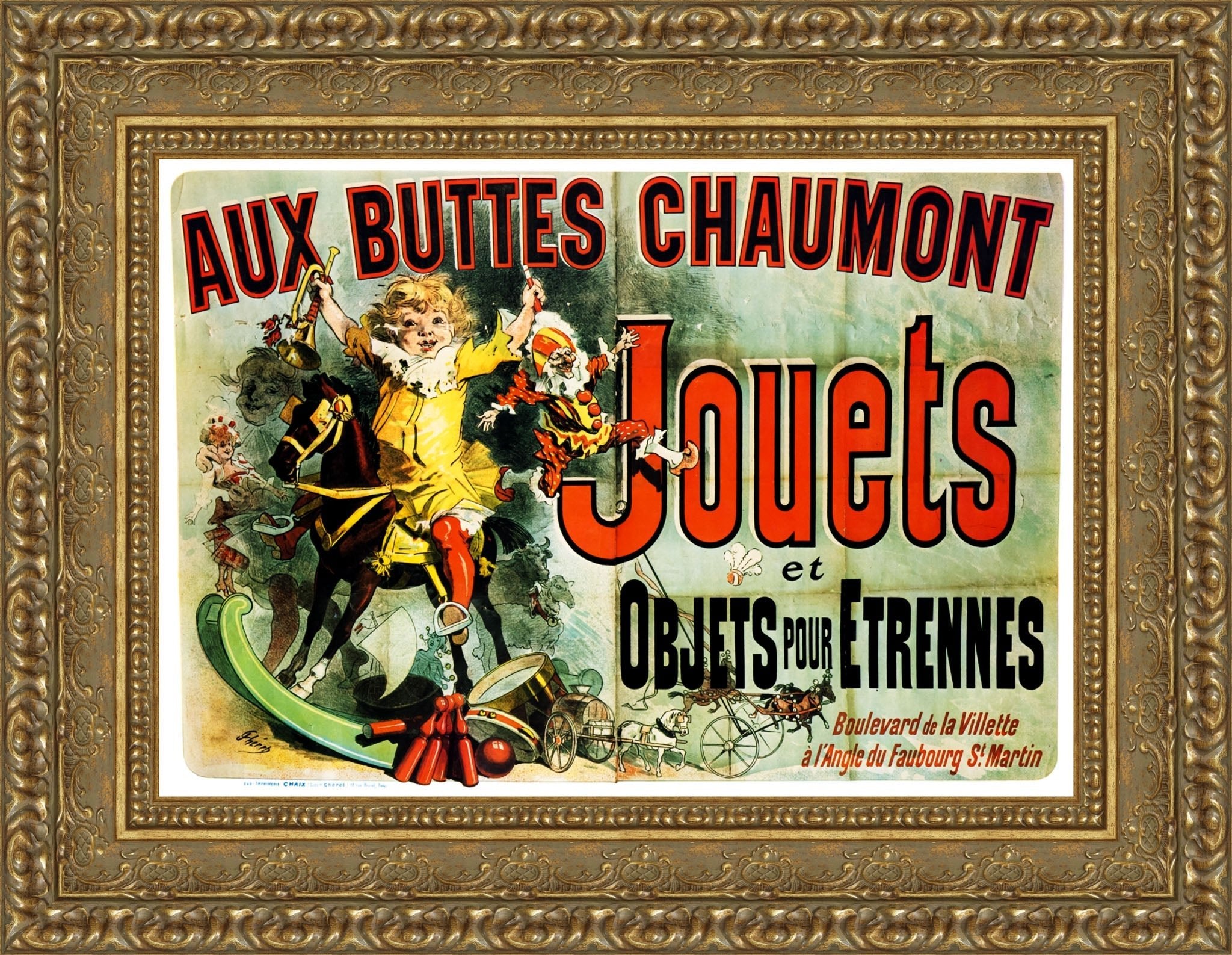 Aux Buttes Chaumont Jouets - Canvas Classics