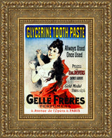 Glycerine Tooth Paste – Jules Chéret, 1889