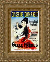 Gold frame