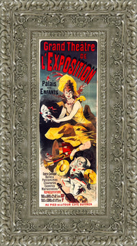 Silver frame