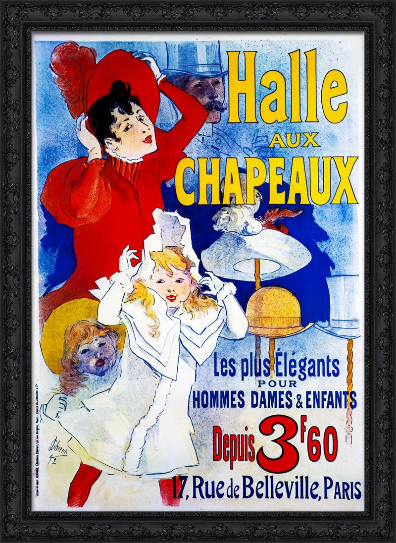 Halle aux Chapeaux – Jules Chéret, 1892