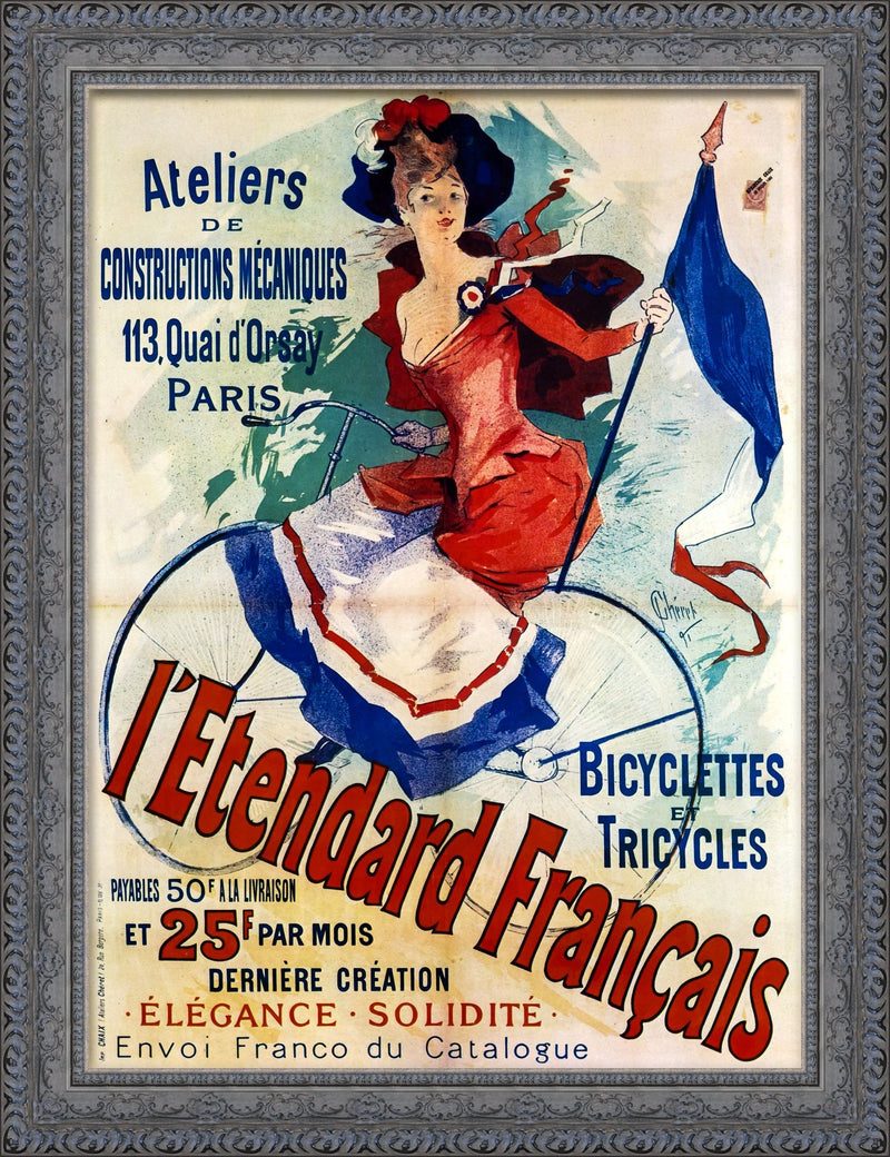 L’Étendard Français – Jules Chéret, 1891