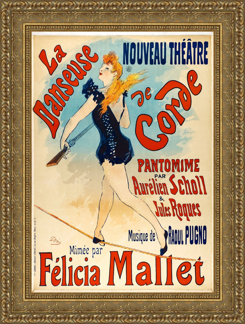 La Danseuse de Corde – Jules Chéret, 1891