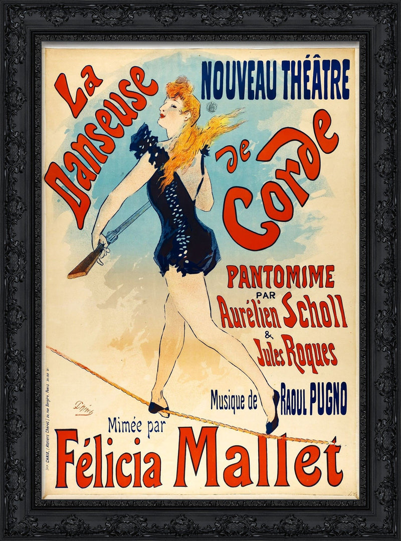 La Danseuse de Corde – Jules Chéret, 1891