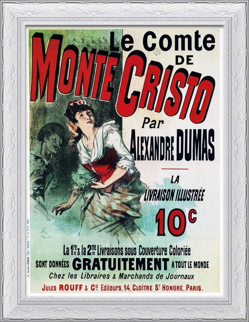 Le Comte de Monte-Cristo – Jules Chéret, 1885